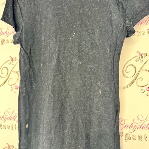 Grateful Dead & Quicksilver Avalon Ballroom Black Shirt skull Ladies Cut /No Tag - Picture 6 of 6